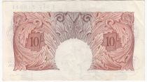 Royaume-Uni 10 Shillings - Britannia - ND (1955-1960)