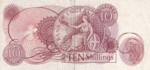 Royaume-Uni 10 Shillings - Elisabeth II - Britannia - ND (1960-1965) - SUP - P.373a