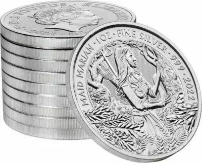 Royaume-Uni 2 Pounds - 1 oz Argent - Marianne mythes et l�gendes - 2022