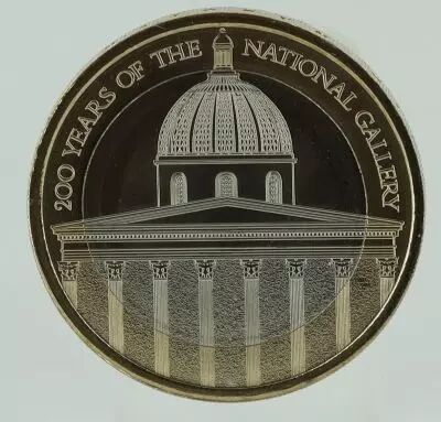Royaume-Uni 2 Pounds - Charles III - National Gallery - 2024