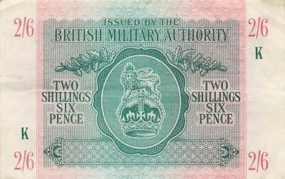 Royaume-Uni 2 Shillings 6 Pence - ND (1942-1943) - P.M3