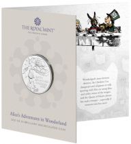 Royaume-Uni 5 Livres Alice au pays des Merveilles - Le Chat du Cheshire - 2021 - BU - Royaume-Uni