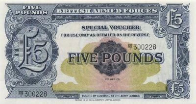 Royaume-Uni 5 Pounds - British Armed Forces - ND (1948) - P.M23