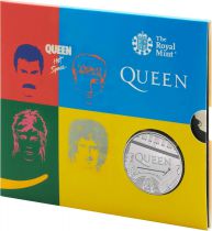 Royaume-Uni 5 Pounds Queen Music Legends - 2021 - BU
