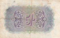 Royaume-Uni 5 Shillings British Military Authority - 1943  - Série E