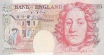 Royaume-Uni 50 Pounds - - Sir John Houblon - &Eacute;lisabeth II -  2004-2011