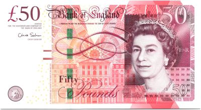 Royaume-Uni 50 Pounds Elisabeth II - M. Boulton - James Watt - 2010 - Neuf