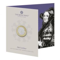 Royaume-Uni Ada Lovelace - 2 livres 2023 BU Bimetallique