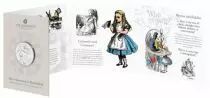 Royaume-Uni Alice au Pays des Merveilles - Le chat du Cheshire - 5 Livres 2021 BU Royaume-Uni