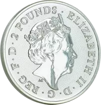 Royaume-Uni Dame Marianne - 1 Once Argent Royaume-Uni 2022