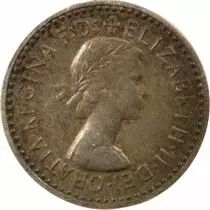 Royaume-Uni Elisabeth II - 2 Pence Argent, Maundy - 1968 Westminster