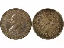 Royaume-Uni Elisabeth II - 4 Pence Argent, Maundy - 1968 Westminster