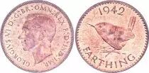 Royaume-Uni Farthing, Georges VI - 1942