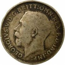 Royaume-Uni George V - 3 Pence Argent - 1918 Londres