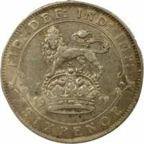 Royaume-Uni George V - 6 Pence Argent - 1911 Londres