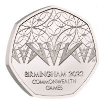 Royaume-Uni Jeux du Commonwealth - Birmingham 2022 - 50 Pences 2022 BU Royaume-Uni