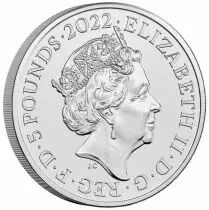 Royaume-Uni Nations du Commonwealth - Jubil&eacute; de Platine de la Reine Elisabeth II  - 5 Pounds 2022 BU Royaume-Uni