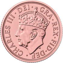 Royaume-Uni SOUVERAIN OR 2023 - Charles III  à la couronne