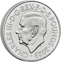 Royaume-Uni Three Lions (Football f&eacute;minin Angleterre) - 5 Pounds 2023 BU