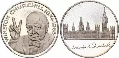 Royaume-Uni Winston Churchill - 1874-1965 - Argent