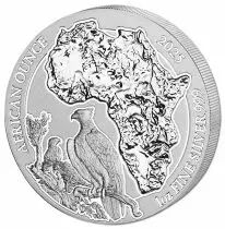 Ruanda 50 Amafaranga  Leopard - Silver Oz 2024