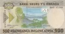 Ruanda 500 Francs Students - Bridge - 2019