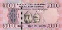 Ruanda 5000 Francs - Gorille - 2009 - P.37