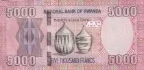 Ruanda 5000 Francs - Mountain - gorillas - 2014 - P.41