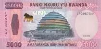 Ruanda 5000 Francs Monument - Two woven baskets - 2024
