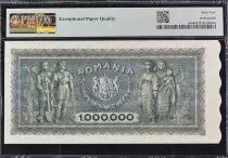 Rumania 1 000 000 Lei - Trajan and Decebal - 1947 - PMG 64 - P.60a