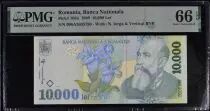 Rumania 10 00 Lei - Nicolae Iorga - 1999 - PMG 66 - P.108a