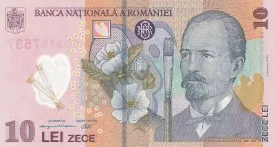 Rumania 10 Lei Nicolae Grigorescu - 2024 - Polymer - Serial 245G
