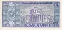Rumania 100 Lei - Nicolae Balcescu - 1966 - Serial F.0236 - P.97