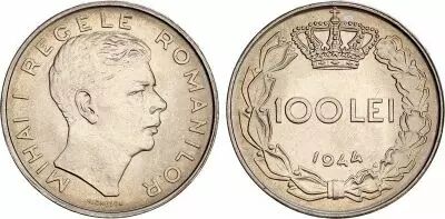 Rumania 100 Lei Mihai I - 1944