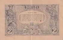 Rumania 2 Lei - Eagle and soldier - 17-07-1920 - P.27