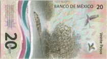 Rumania 20 Lei - Ecaterina Teodoroiu - Church - Polymer -  2021 - UNC - P.NEW