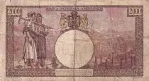 Rumania 2000 Lei - 01-09-1943 - P.2000 - P.54a