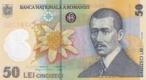 Rumania 50 Lei - Aurel Vlaicu - Eagle Head - 2005 - E Series