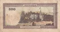 Rumania 500 Lei - Farms - Villa - 1941 - Serial L.6- P.51
