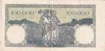 Rum&auml;nien 100 000 Lei - Women- Agriculture - 20-10-1946 - Serial X.2 - P.58