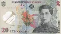 Rum�nien 20 Lei - Ecaterina Teodoroiu - Church - Polymer -  2021 - UNC - P.NEW