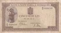 Rum�nien 500 Lei - Farms - Villa - 1941 - Serial R.8 - P.51