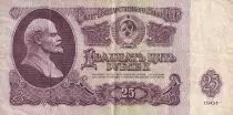 Rusia 25 Rubles -  Lenin - 1961 - P.234b