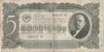Rusia 5 Chervontsev - Lenin - 1937 - P.204