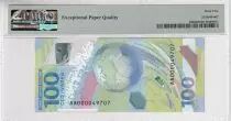 Russian Federation 100 Roubles - Coupe du monde en Russie - PMG 65 EPQ