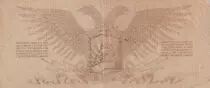 Russian Federation 1000 Rubles - West Russia - 1919 - F to VF
