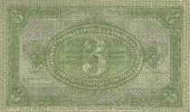 Russian Federation 3 Rubles - Siberia & Ural - 1919 - P.S827
