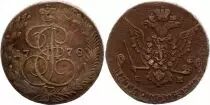 Russian Federation 5 Kopeks - Katharina II - 1778 EM Ekaterinburg