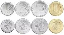 Russian Federation Serial of 4 coins - 2016