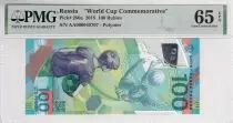 Russie 100 Roubles - Coupe du monde en Russie - PMG 65 EPQ